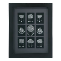 Vitrine Bijoux silver