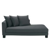 Canapé gauche gris ardoise 2-3 places Turenne