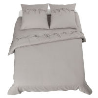 Parure Cosy grise 220X240