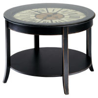Table basse noire Teatime pour 149€