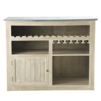 Mobile bar Zinc