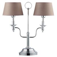 Lampada da tavolo Duo Cromo