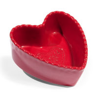 Terrina rossa Heart modello piccolo
