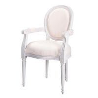 Poltrona avorio Louis