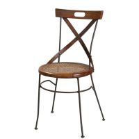 Chaise croisée Lubéron