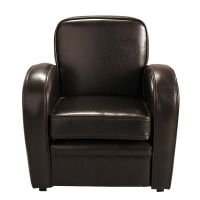 Fauteuil chocolat