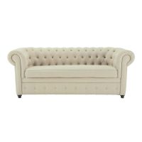 Zitbank 3 plaatsen vast Chesterfield