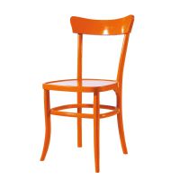 Stoel oranje Bistrot