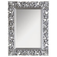 Spiegel Rivoli silver 90x120