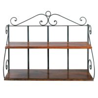 Wall shelving unit Lubéron