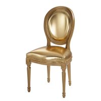 Gold chair Louis