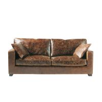 3-seat leather sofa Stanford