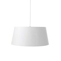 Drum Pendant Lamp in White