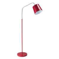 Red Metal Reading Lamp