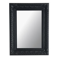 Marquise mirror, black 95x125