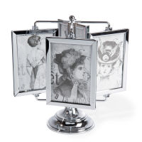 8-photo chrome revolving stand