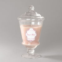Heritage pink candy jar candle