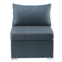 Charcoal gray return Square Garden
