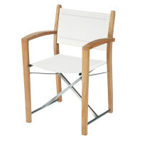 White armchair Capri