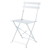 Set of 2 white chairs Guinguette
