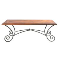 Rectangular coffee table Lubéron