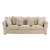 4-seat sofa in beige Balthazar