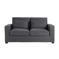 2-3 seat sofa bed in slate grey Milano