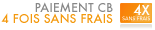 paiement en 4fois sans frais