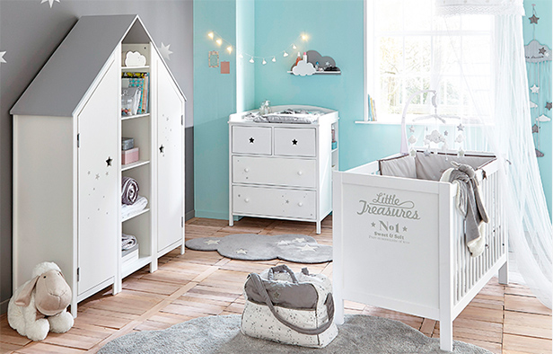 Chambre A Coucher Yvette : Chambre bébé lit et commode bébé, armoire bébé Maisons du [R Chambre A Coucher Yvette : Chambre bébé lit et commode bébé, armoire bébé Maisons du [R