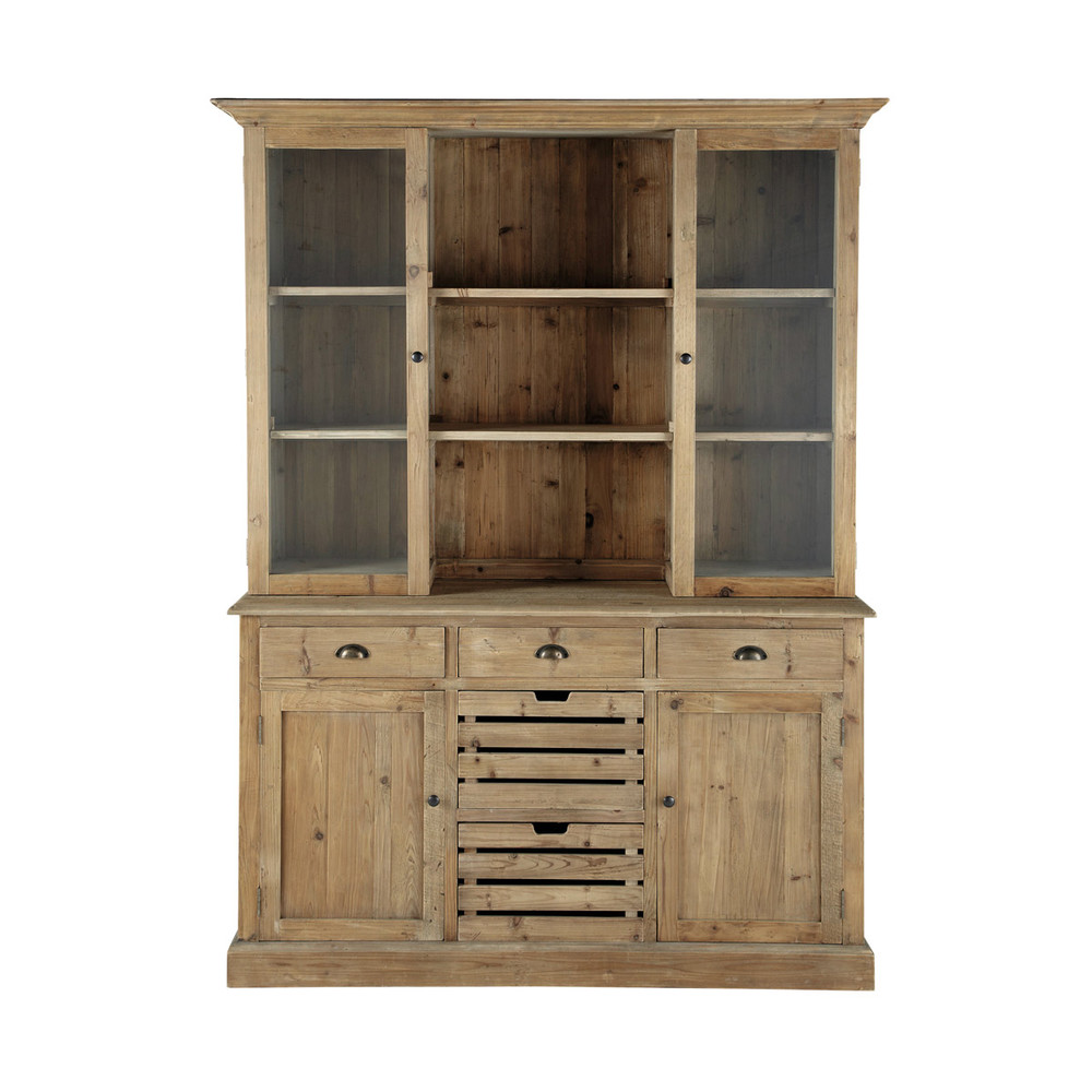 alacena reciclada alacena de madera reciclada an 160 cm pagnol maisons du alacena reciclada alacena de madera reciclada an 160 cm pagnol maisons du