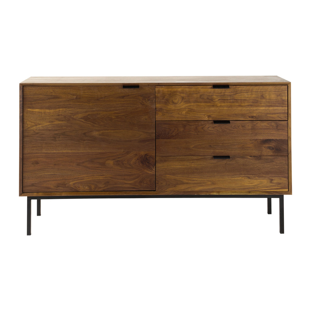 Aparador de madera de nogal Berkley Berkley Maisons du Monde Armario Farmacia Rustico ~ Aparador de madera de nogal Berkley Berkley Maisons du Monde
