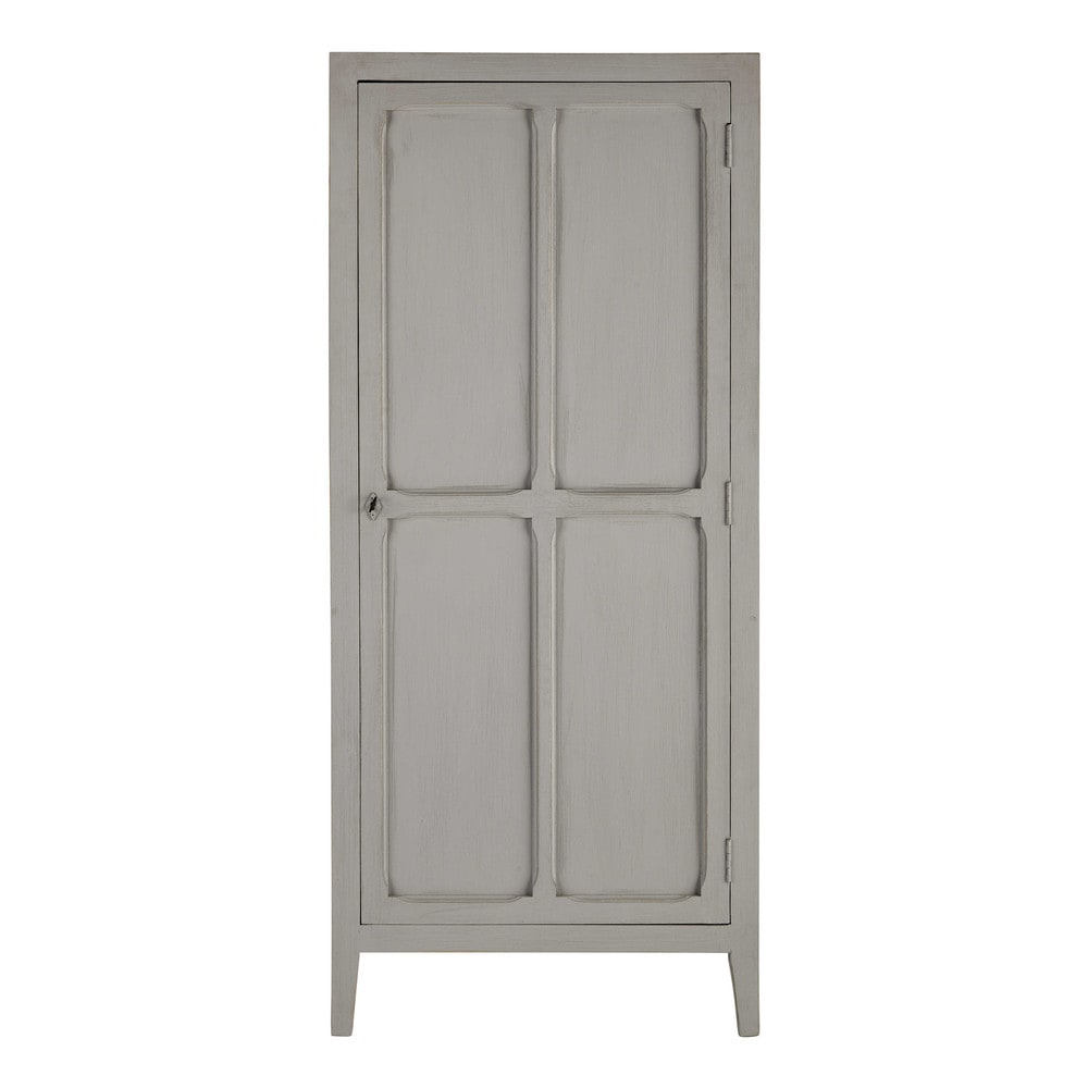 armario gris armario de madera de mango gris an 75 cm pensionnat armario gris armario de madera de mango gris an 75 cm pensionnat
