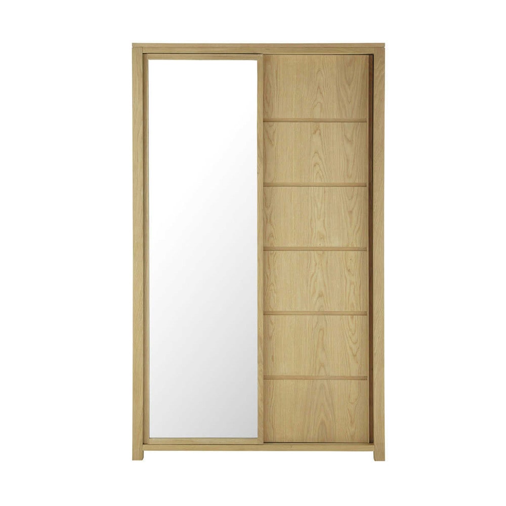 Armario de roble macizo An. 120 cm Danube | Maisons du Monde