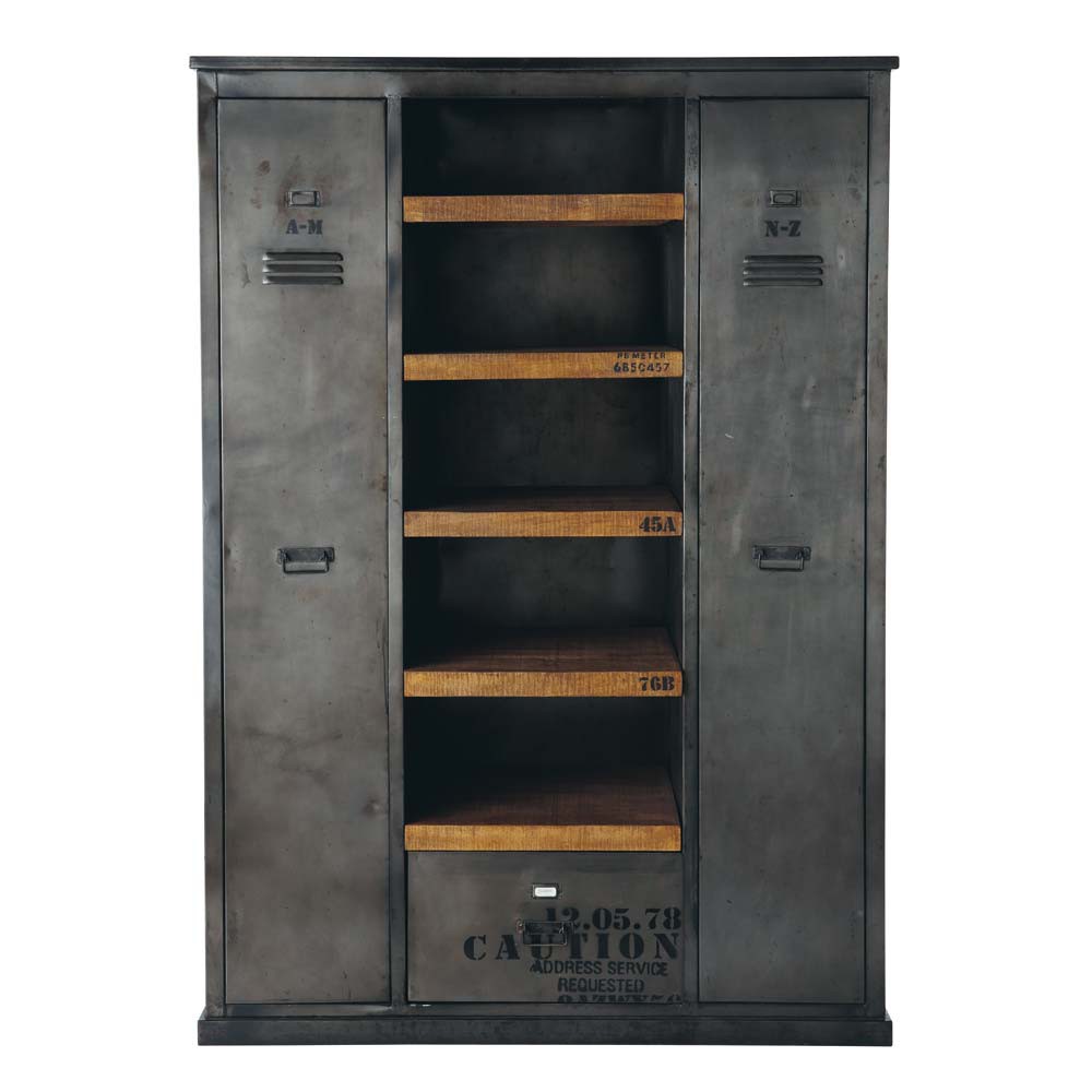 Armario industrial de metal efecto envejecido An 135 cm Manufacture Maisons du Monde Aparador De Pelos Wahl Mini ~ Armario industrial de metal efecto envejecido An 135 cm Manufacture Maisons du Monde