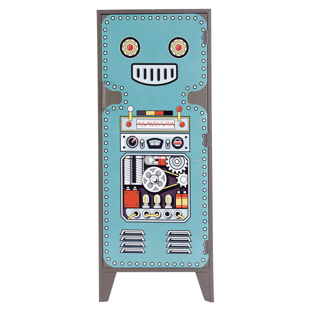 armoire bleue armoire enfant bleue vintage robot maisons du monde armoire bleue armoire enfant bleue vintage robot maisons du monde