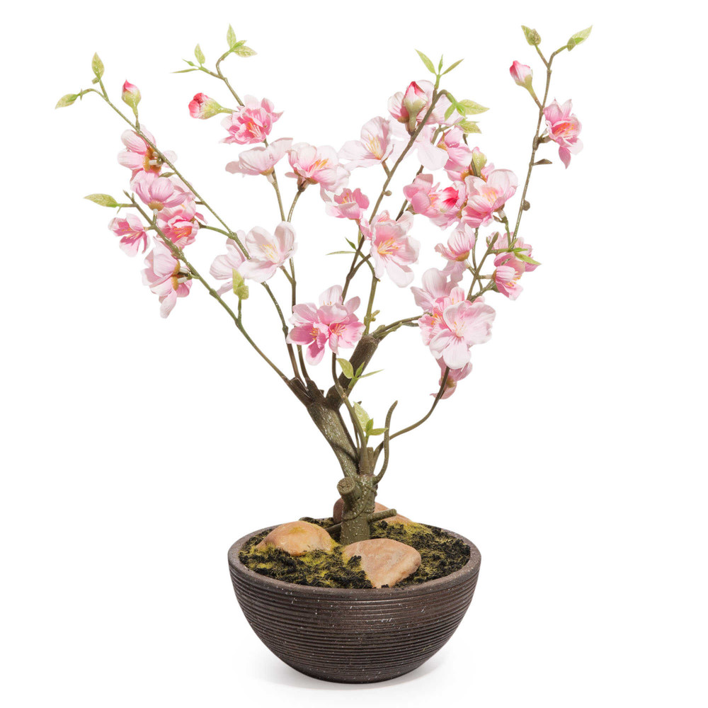 Artificial cherry tree branches in pot Maisons du Monde