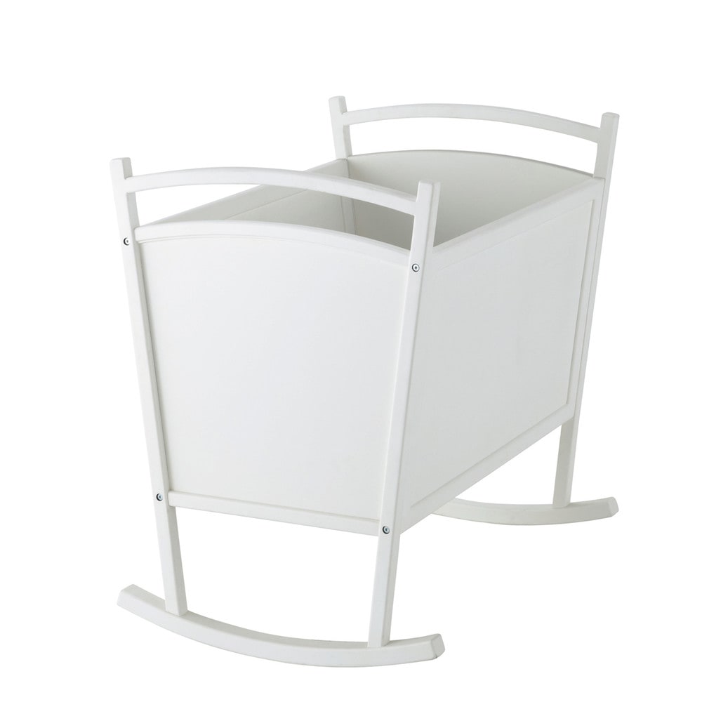Berceau Bois Blanc : Tout pour les b?b?s ? Berceau b?b? en bois blanc L 60 cm SONGE Berceau Bois Blanc : Tout pour les b?b?s ? Berceau b?b? en bois blanc L 60 cm SONGE