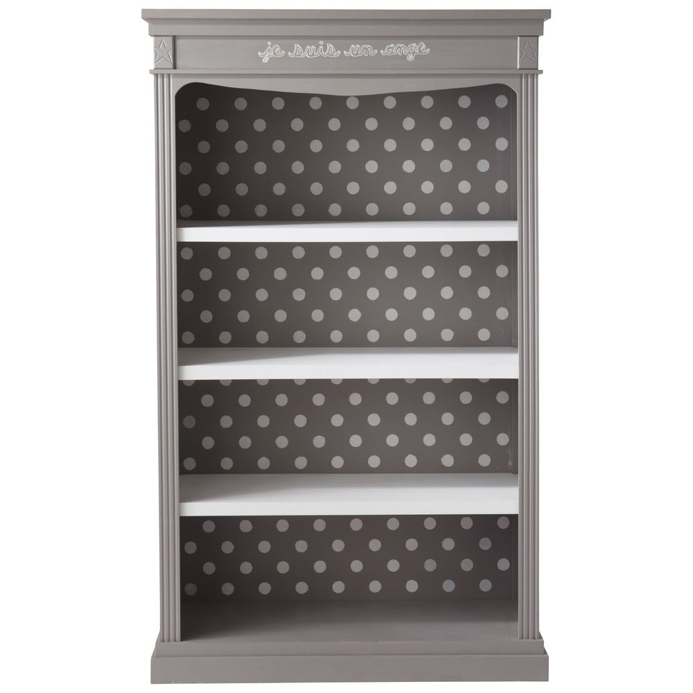 Bibliothèque enfant en bois grise L 90 cm Ange Maisons du Monde -> Achat Bibliothèque Style Chinois Bibliothèque enfant en bois grise L 90 cm Ange Maisons du Monde -> Achat Bibliothèque Style Chinois