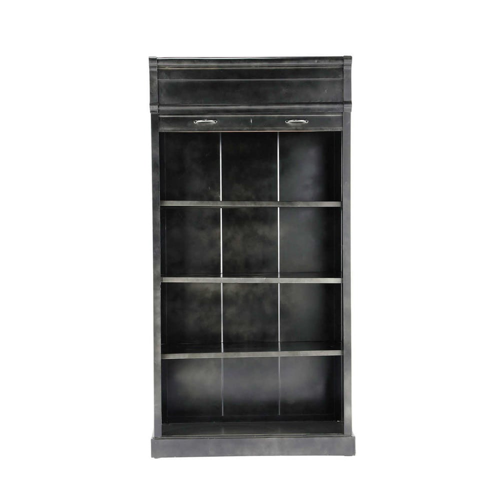 Bücherregal im IndustrialStil aus Metall, B 100 cm ...