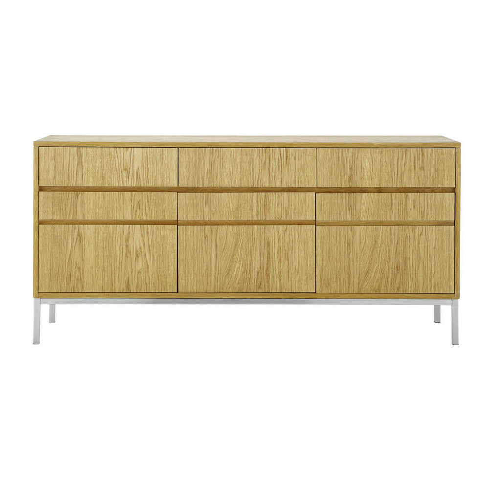 Buffet en bois L 165 cm Vancouver Maisons du Monde Buffet en bois L 165 cm Vancouver Maisons du Monde