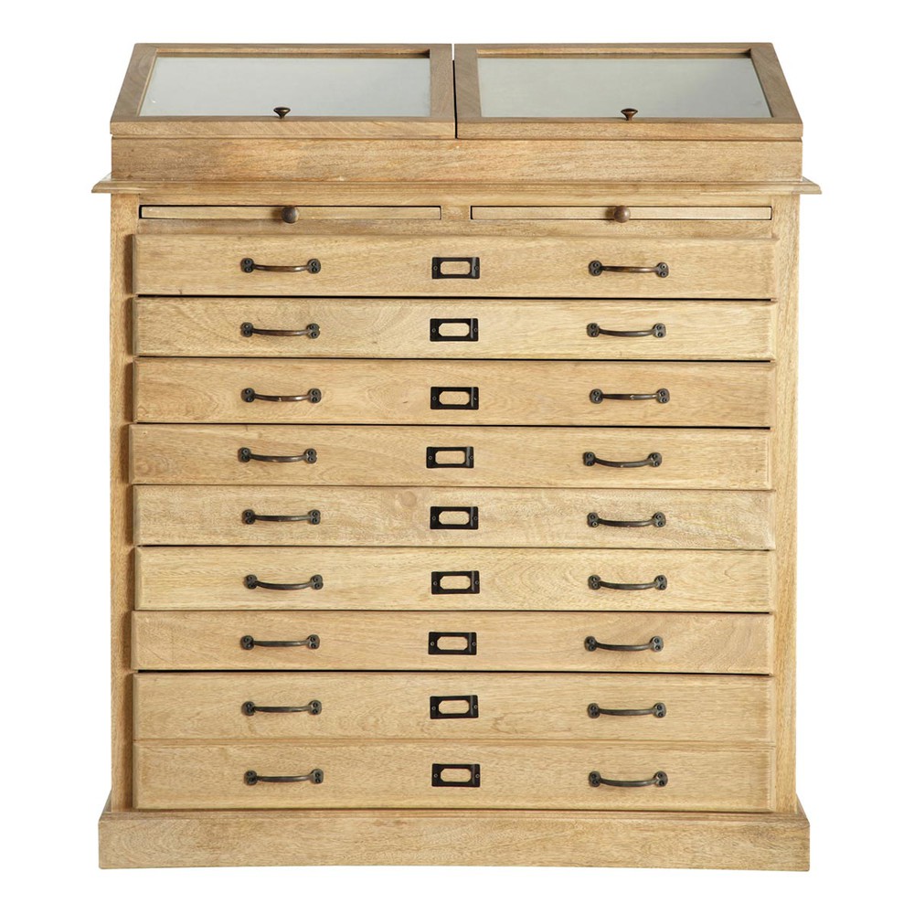 semainier multi tiroirs Naturaliste Maisons du Monde