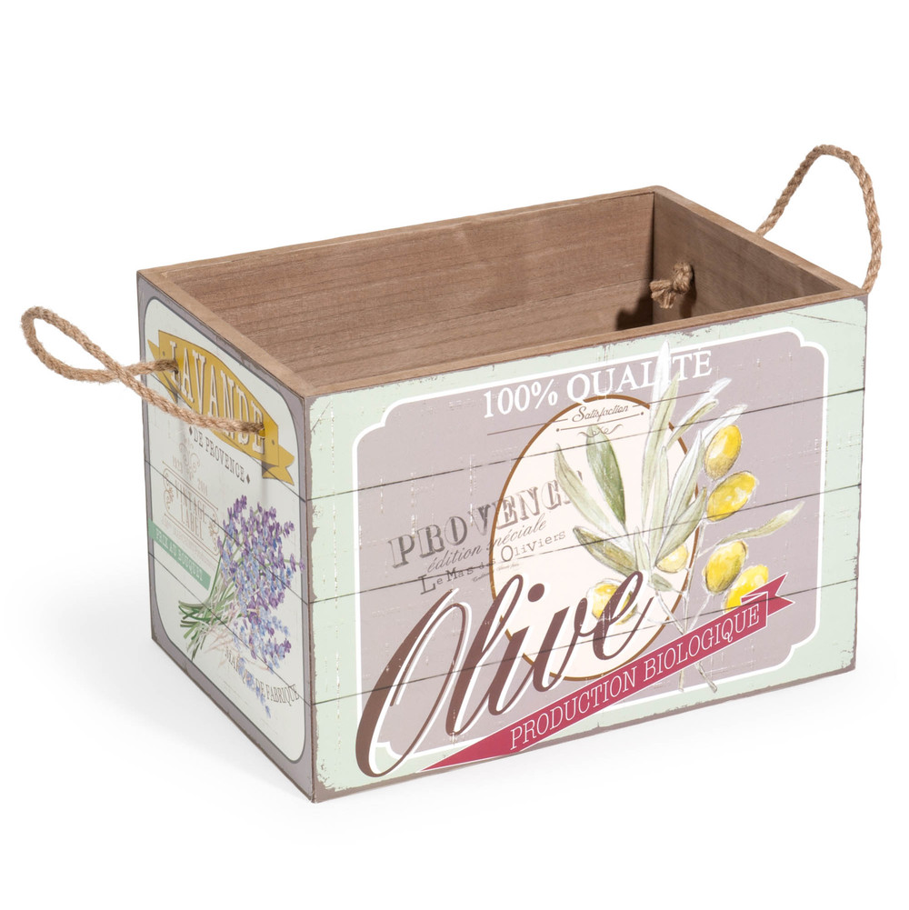 Caisse En Bois Maison Du Monde : Caisse en bois H 20 cm OLIVES Maisons du Monde Caisse En Bois Maison Du Monde : Caisse en bois H 20 cm OLIVES Maisons du Monde