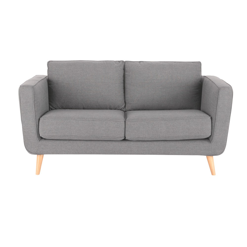 canapé gris clair canap 233 2 3 places en tissu gris clair nils maisons du monde canapé gris clair canap 233 2 3 places en tissu gris clair nils maisons du monde