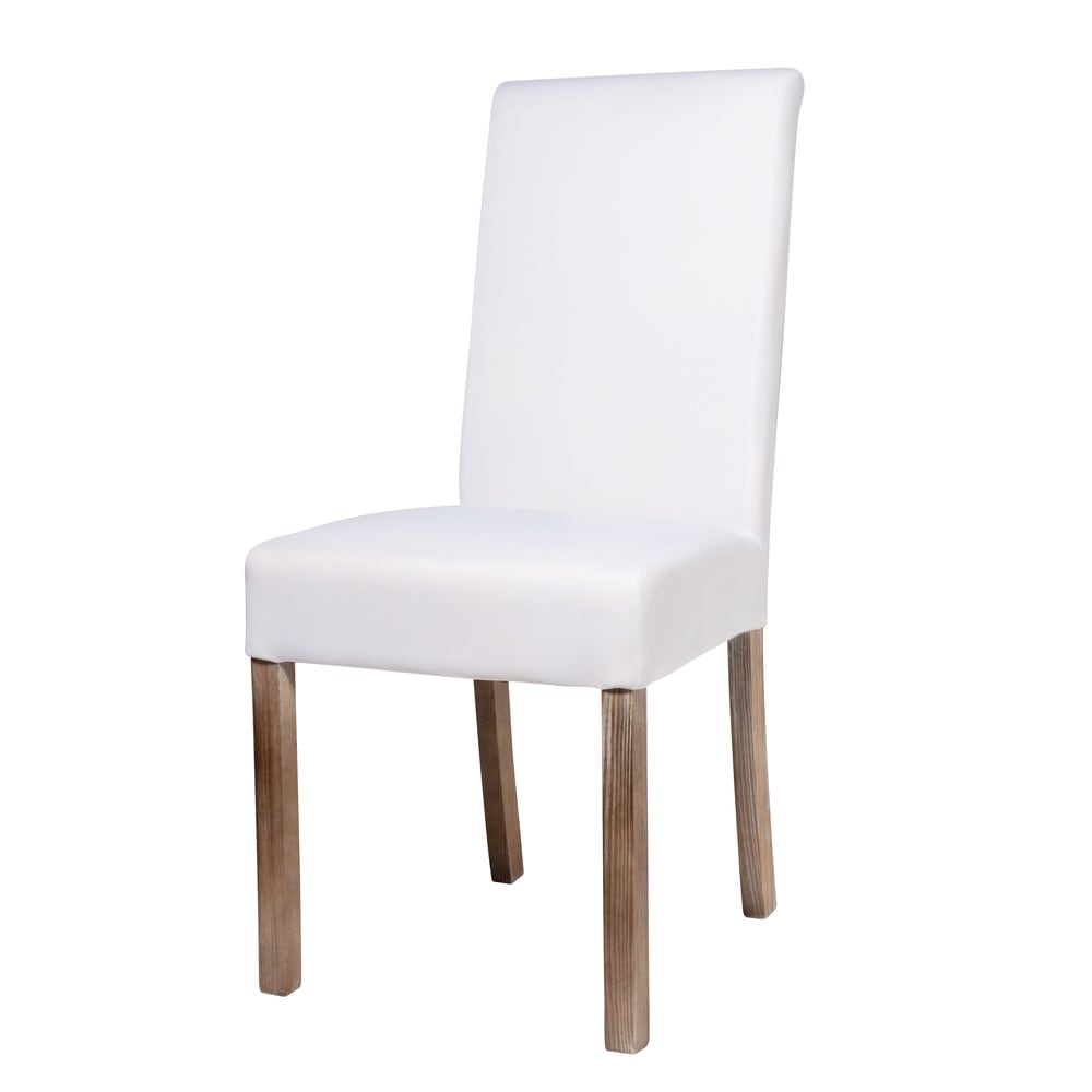 Chaise A Housser chaise 224 housser en tissu et bois blanche margaux Chaise A Housser chaise 224 housser en tissu et bois blanche margaux