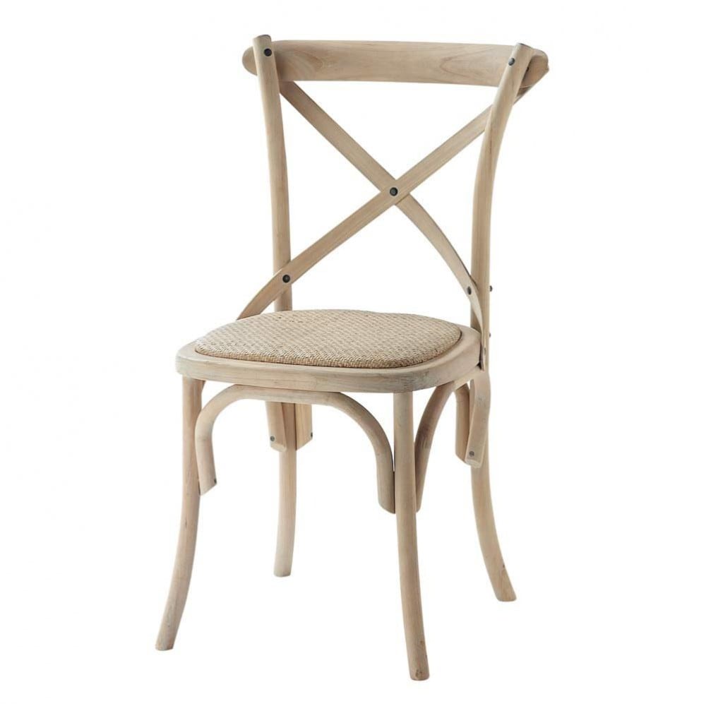 Chaise bistrot en bouleau Tradition Maisons du Monde Chaise bistrot en bouleau Tradition Maisons du Monde