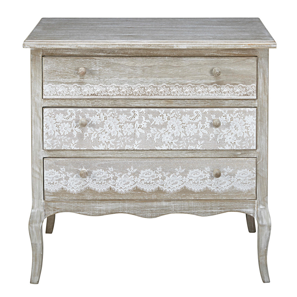 commode 3 tiroirs maison du monde