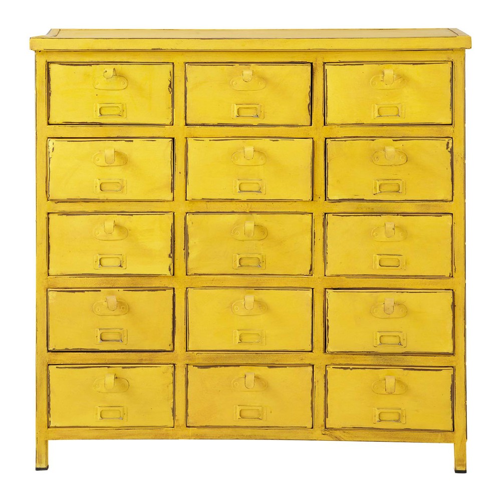 commode jaune maison du monde