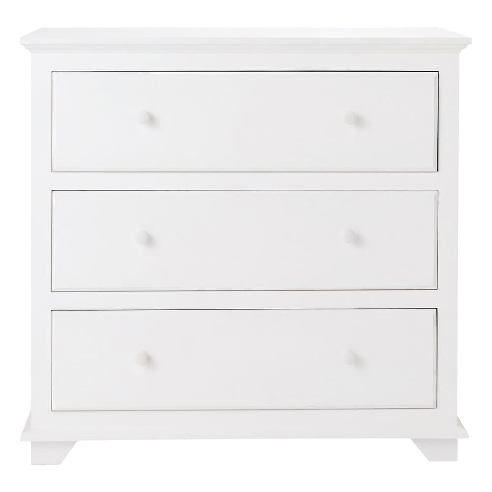 commode blanche 90 cm