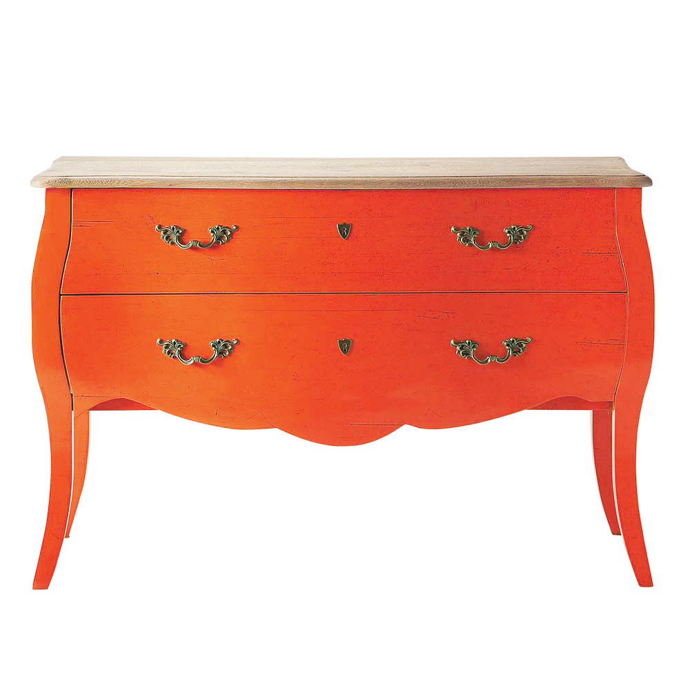 commode orange