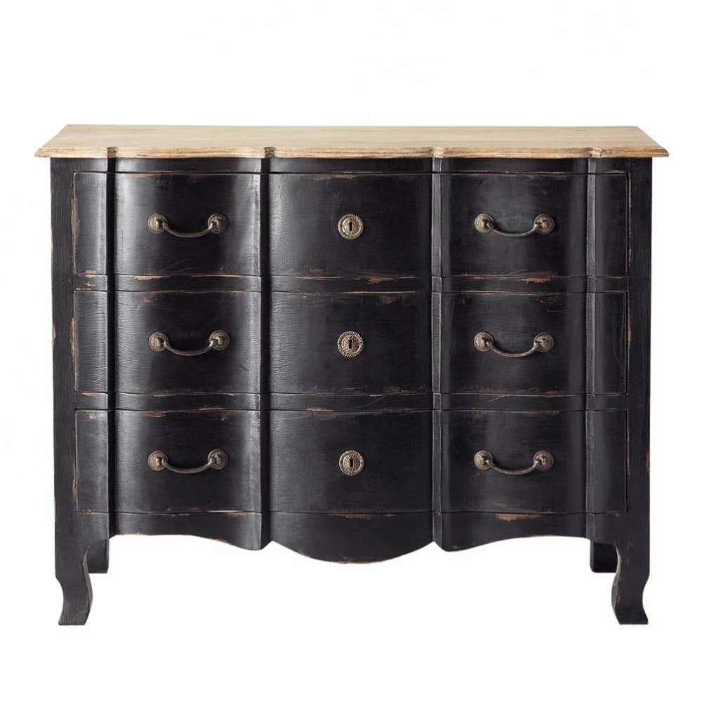 Cómoda de mango negro Versailles | Maisons du Monde